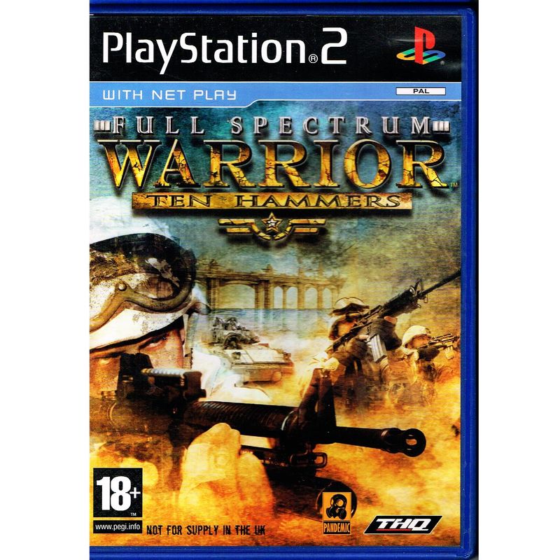 FULL SPECTRUM WARRIOR TEN HAMMERS PS2