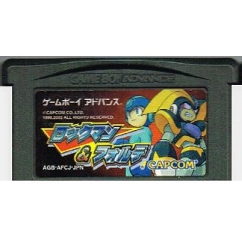 ROCKMAN & FORTE ( MEGAMAN & BASS ) GBA JAPANSKT