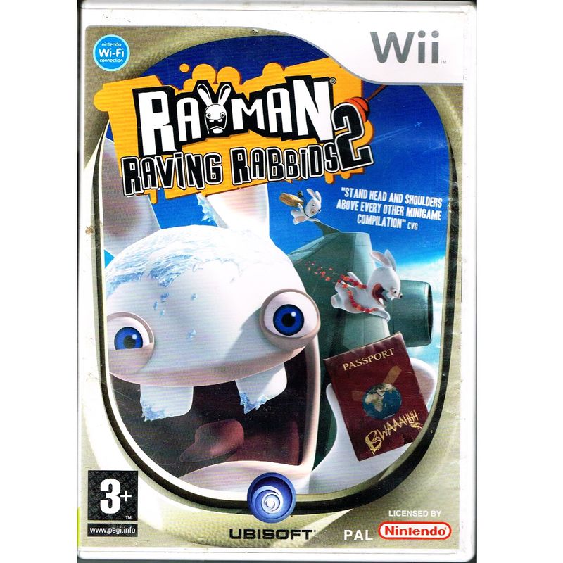 RAYMAN RAVING RABBIDS 2 WII