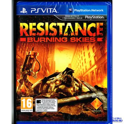 RESISTANCE BURNING SKIES PS VITA