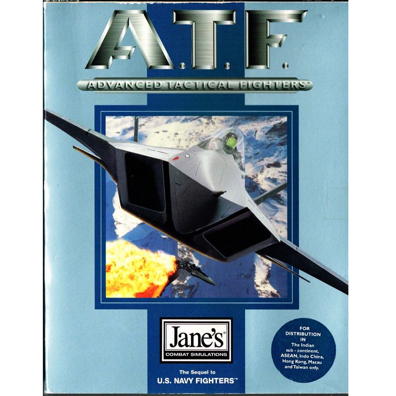 ATF ADVANCED TACTICAL FIGHTER PC BIGBOX
