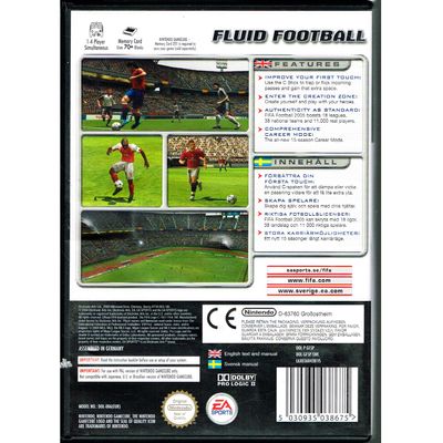 FIFA FOOTBALL 2005 GAMECUBE