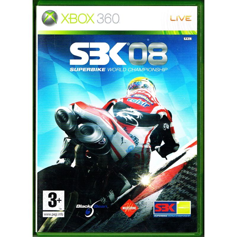 SBK 08 SUPERBIKE WORLD CHAMPIONSHIP XBOX 360