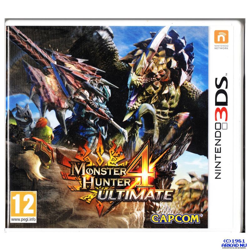 MONSTER HUNTER 4 ULTIMATE 3DS