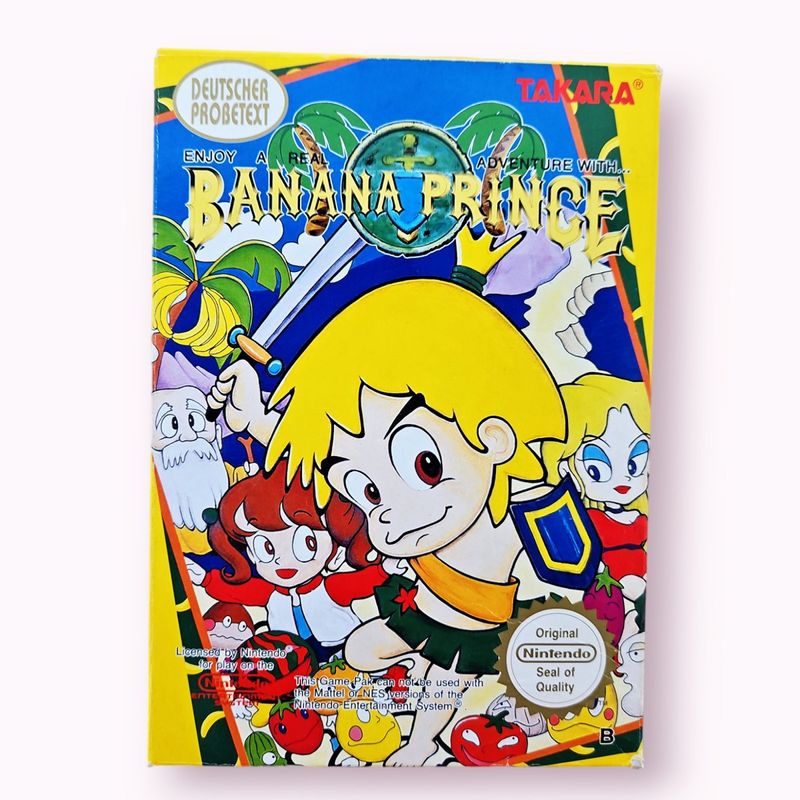 BANANA PRINCE NES