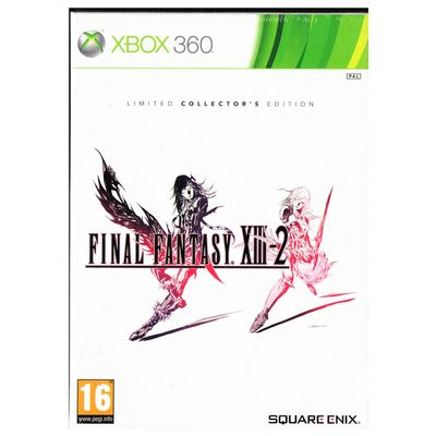 FINAL FANTASY XIII-2 LIMITED COLLECTORS EDITION XBOX 360