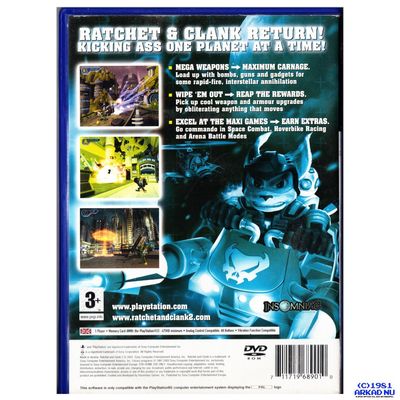 RATCHET AND CLANK 2 LOCKED AND LOADED PS2