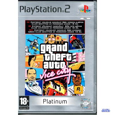 GRAND THEFT AUTO VICE CITY PS2