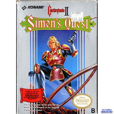 CASTLEVANIA II SIMONS QUEST NES SCN