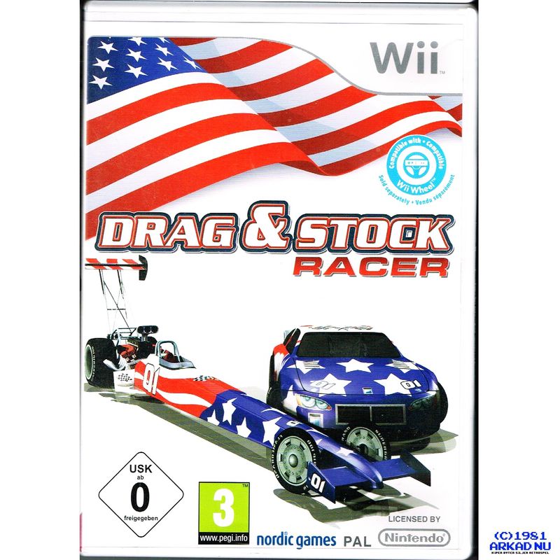 DRAG & STOCK RACER WII