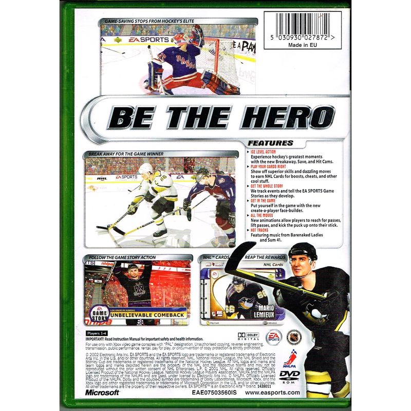 NHL 2002 XBOX