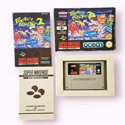 POCKY & ROCKY 2 SNES