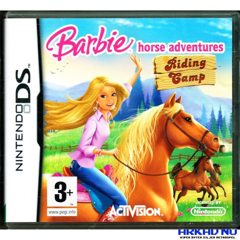 BARBIE HORSE ADVENTURES RIDING CAMP DS