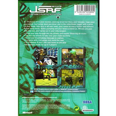 JET SET RADIO FUTURE XBOX