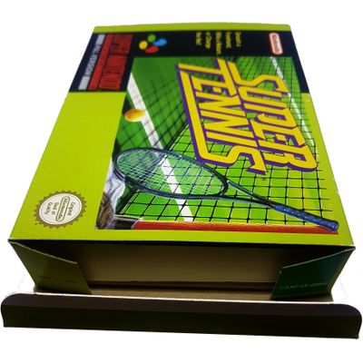 SUPER TENNIS SNES SCN SVENSK FOLDER A4