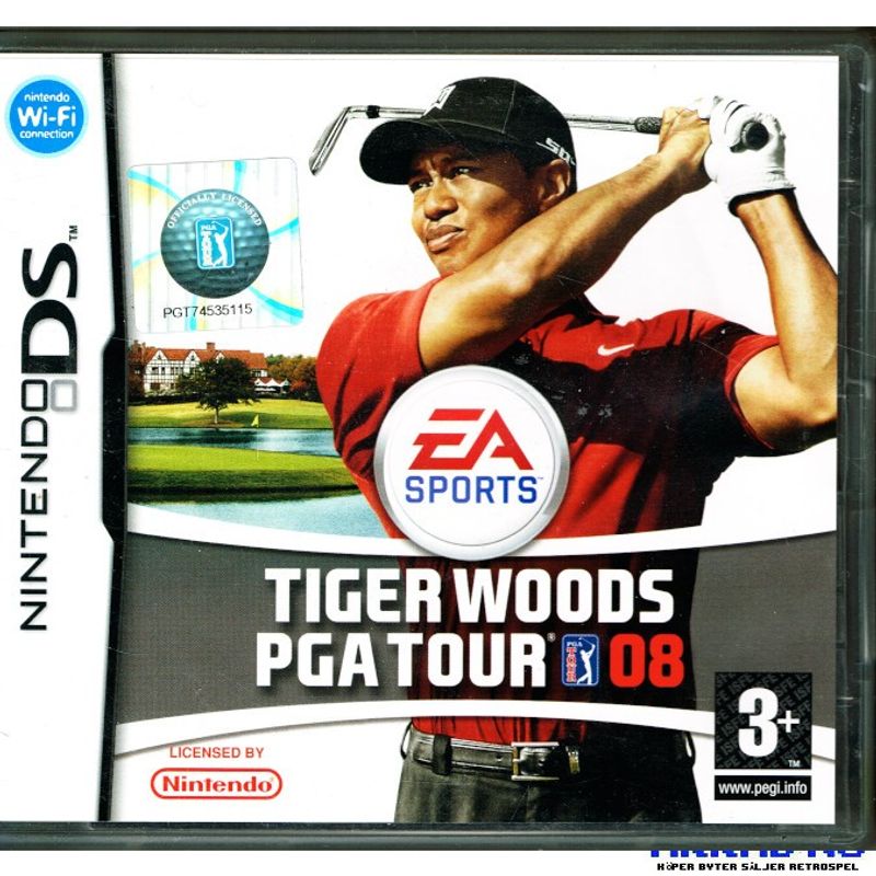 TIGER WOODS PGA TOUR 08 DS