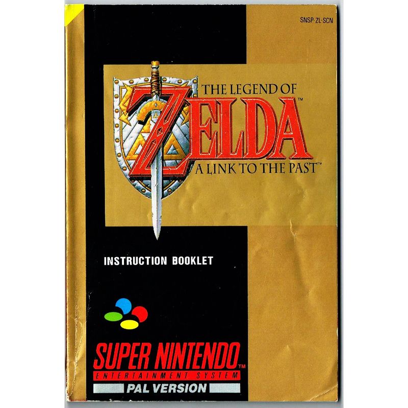 ZELDA A LINK TO THE PAST SNES SCN