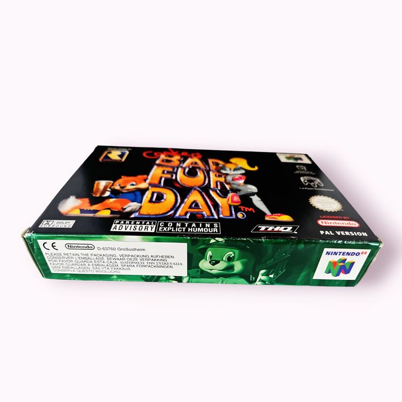 CONKER'S BAD FUR DAY N64