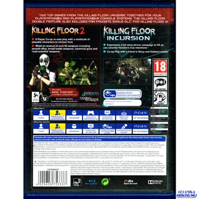 KILLING FLOOR DOUBLE FEATURE PS4