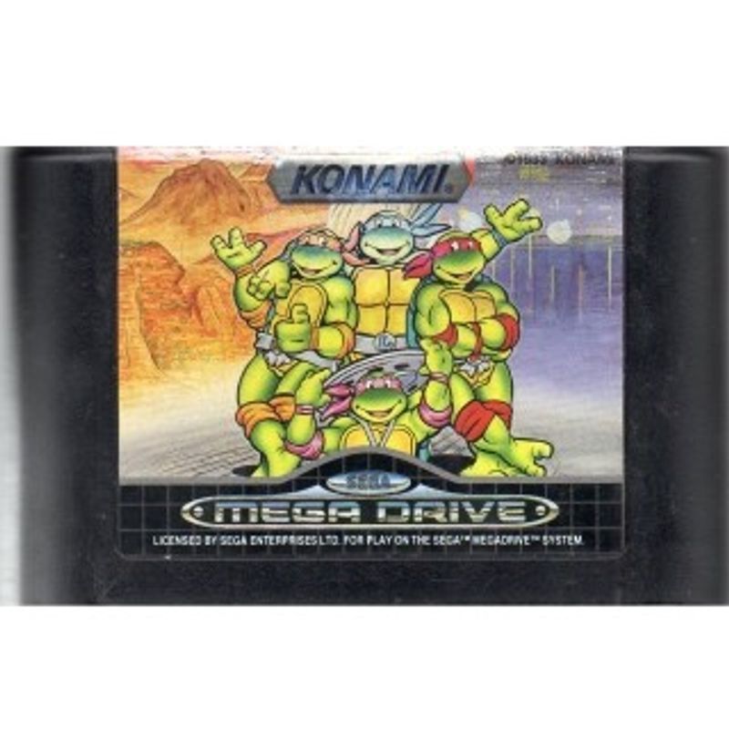 TEENAGE MUTANT HERO TURTLES THE HYPERSTONE HEIST MEGADRIVE