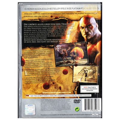 GOD OF WAR PS2 TYSK