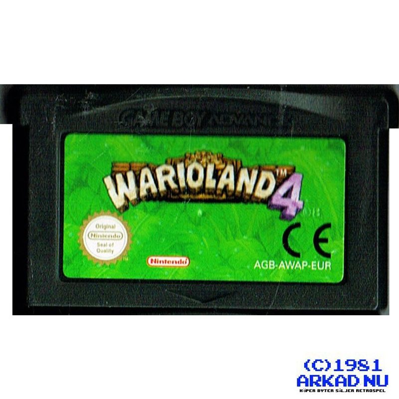 WARIO LAND 4 GBA