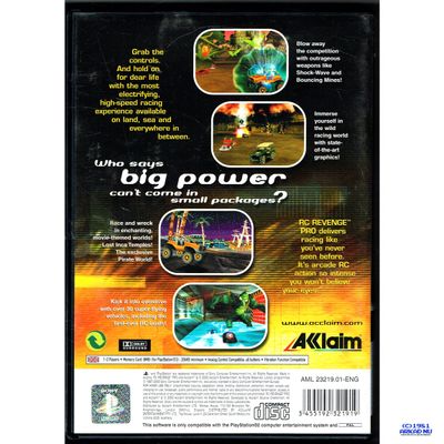 RC REVENGE PRO PS2