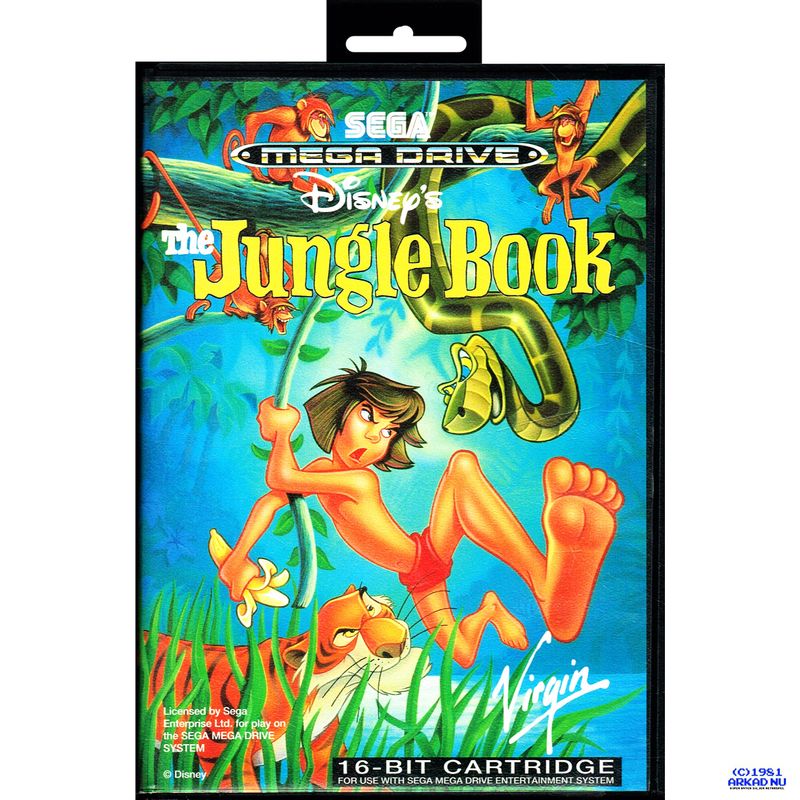 JUNGLE BOOK MEGADRIVE