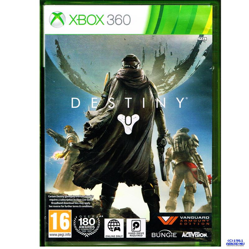 DESTINY VANGUARD ARMOURY EDITION XBOX 360