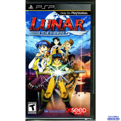 LUNAR SILVER STAR HARMONY PSP