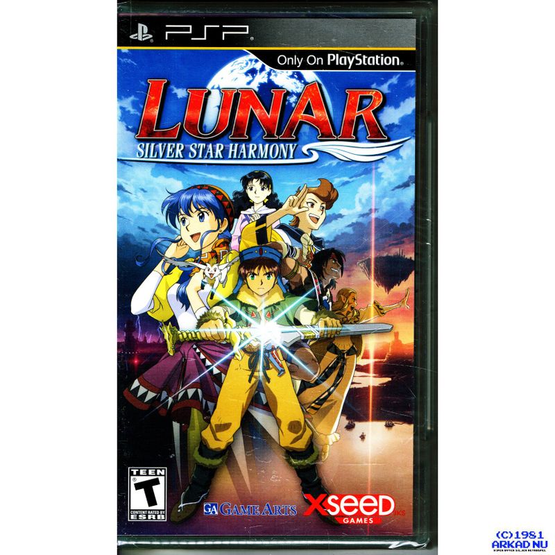 LUNAR SILVER STAR HARMONY PSP