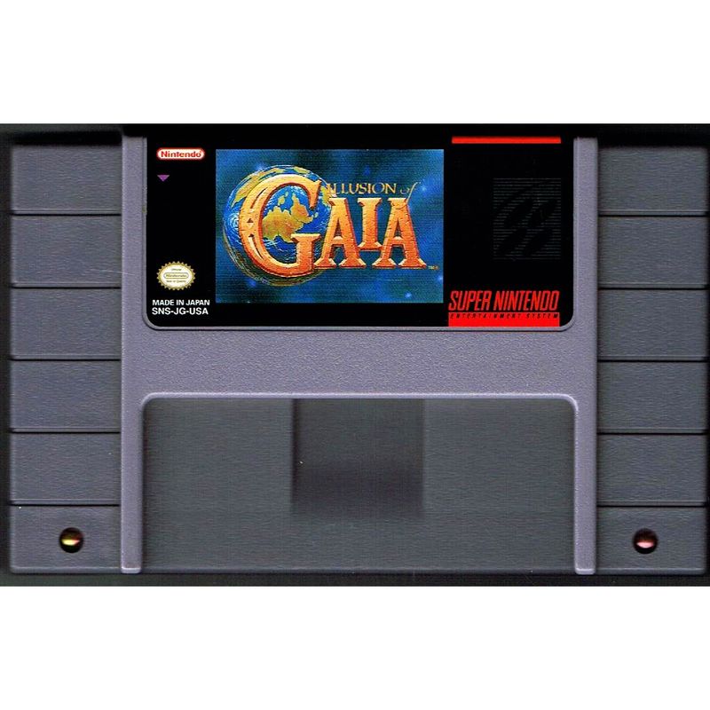 ILLUSION OF GAIA SNES USA