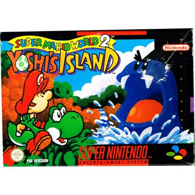 SUPER MARIO WORLD 2 YOSHIS ISLAND SNES