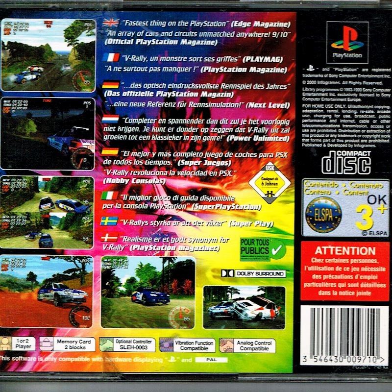 V-RALLY PS1