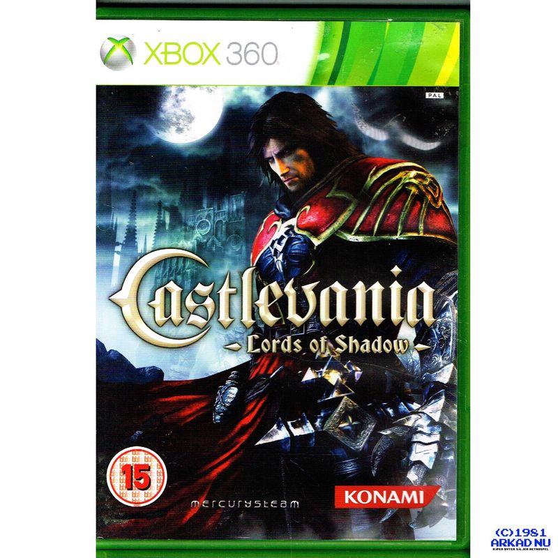 CASTLEVANIA LORDS OF SHADOW XBOX 360