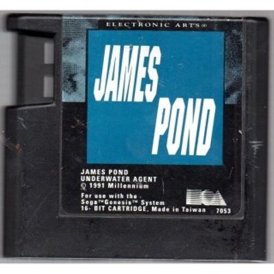 JAMES POND UNDERWATER AGENT MEGADRIVE