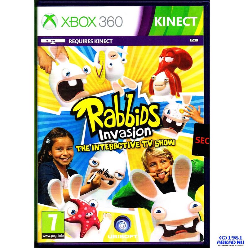 RABBIDS INVASION THE INTERACTIVE TV SHOW XBOX 360