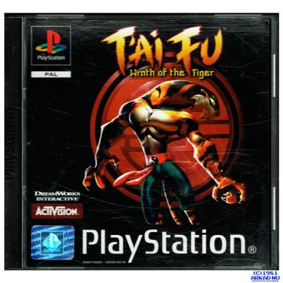 TAI FU WRATH OF THE TIGER PS1