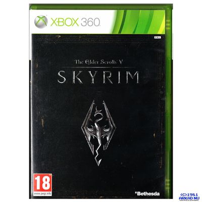 SKYRIM ELDER SCROLLS 5 XBOX 360