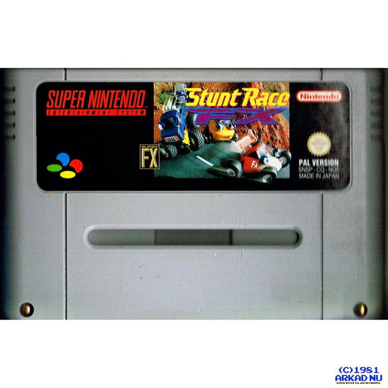 STUNT RACE FX SNES