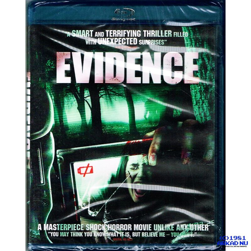 EVIDENCE BLU-RAY