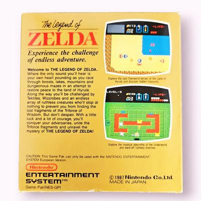 THE LEGEND OF ZELDA NES