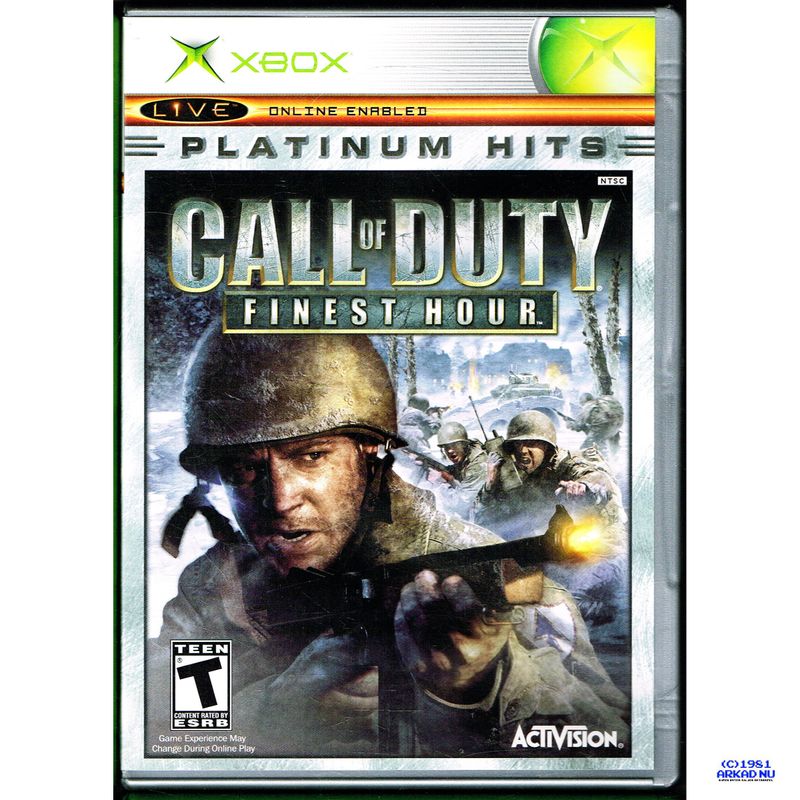 CALL OF DUTY FINEST HOUR XBOX NTSC USA