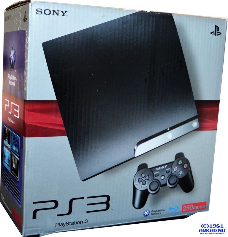 PLAYSTATION 3 SLIM 250GB BASENHET - CECH-2004B