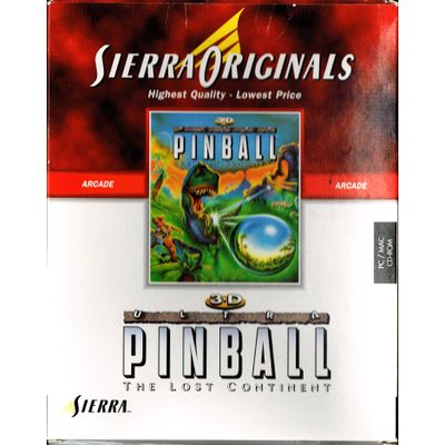 3D ULTRA PINBALL THE LOST CONTINENT PC BIGBOX