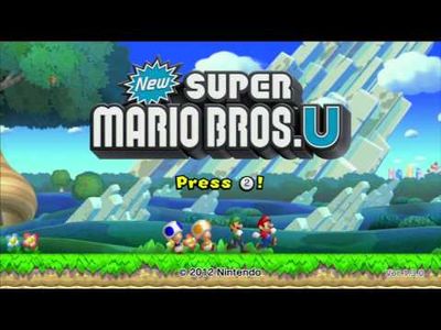NEW SUPER MARIO BROS U WII U