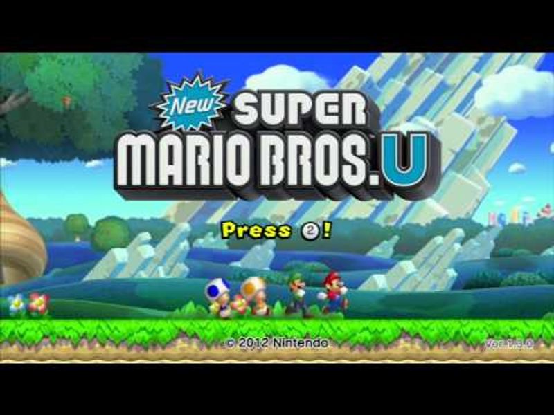 NEW SUPER MARIO BROS U WII U
