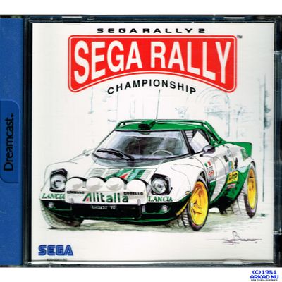 SEGA RALLY 2 DREAMCAST