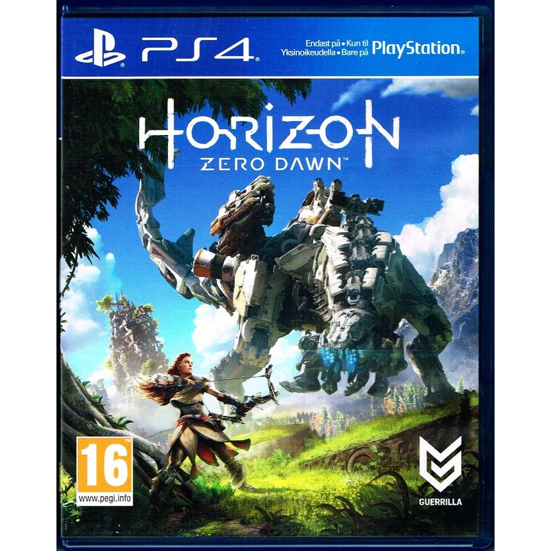 HORIZON ZERO DAWN PS4