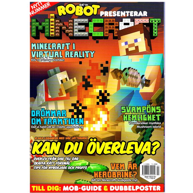 ROBOT PRESENTERAR MINECRAFT NR 3 2016